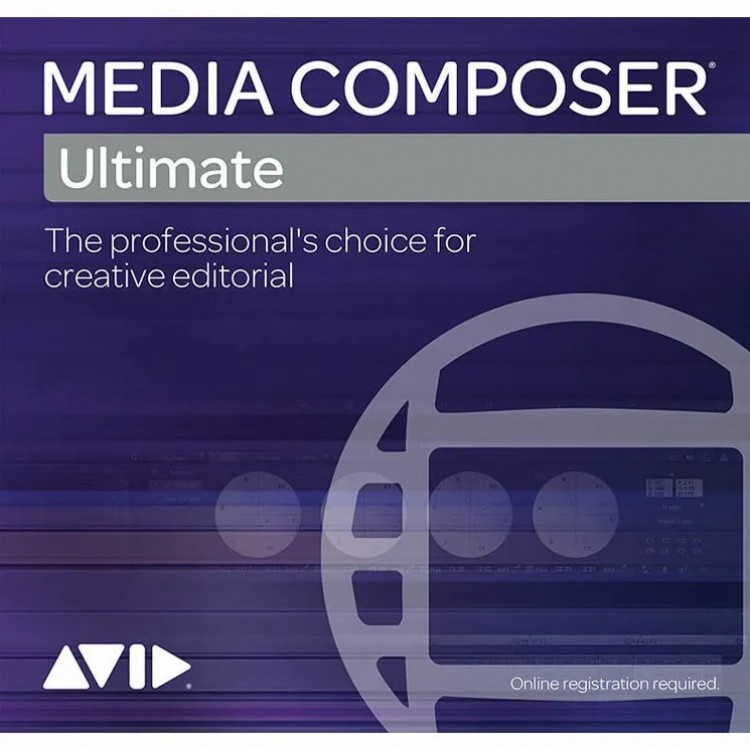 Avid Media Composer Ultimate 影像編輯軟體 訂閱制 (序號下載版)